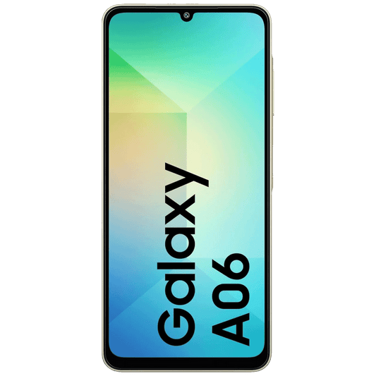 Samsung Smartphone 6.7", Octa Core 2.0GHz, RAM 6GB, 50Mpixel - Galaxy A06 6GB/128GB Gold