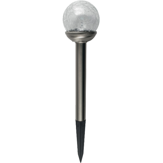 home Solarna vrtna LED lampa, metal/staklo, 200 mAh - MX 812