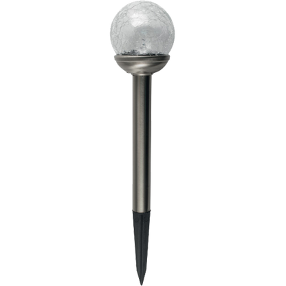 home Solarna vrtna LED lampa, metal/staklo, 200 mAh - MX 812