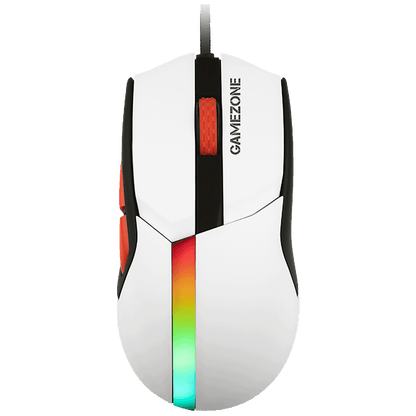 Tracer Miš optički, gaming, RGB, 12000 dpi, USB - GAMEZONE COOL White