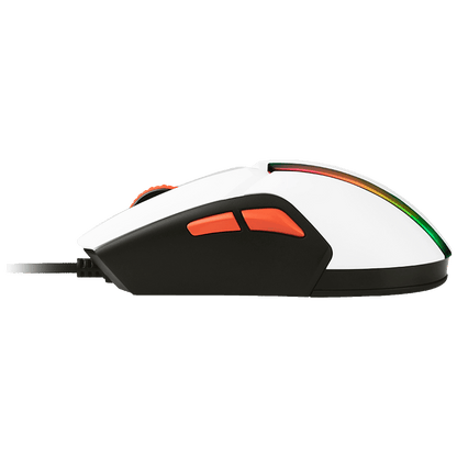 Tracer Miš optički, gaming, RGB, 12000 dpi, USB - GAMEZONE COOL White
