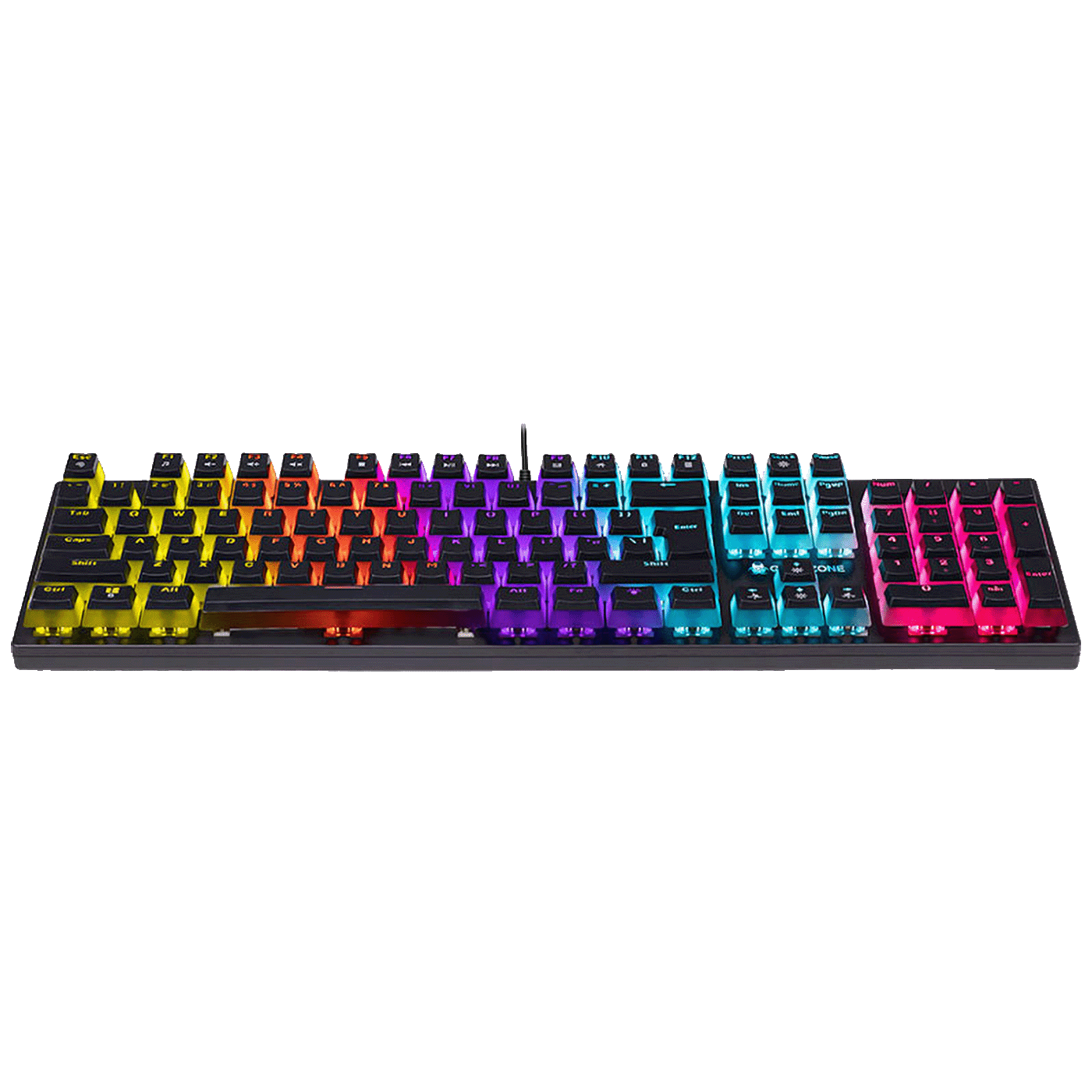Tracer Tastatura sa osvjetljenjem, gaming, mehanička, USB - GAMEZONE UNIQUE (PUDDING) USB