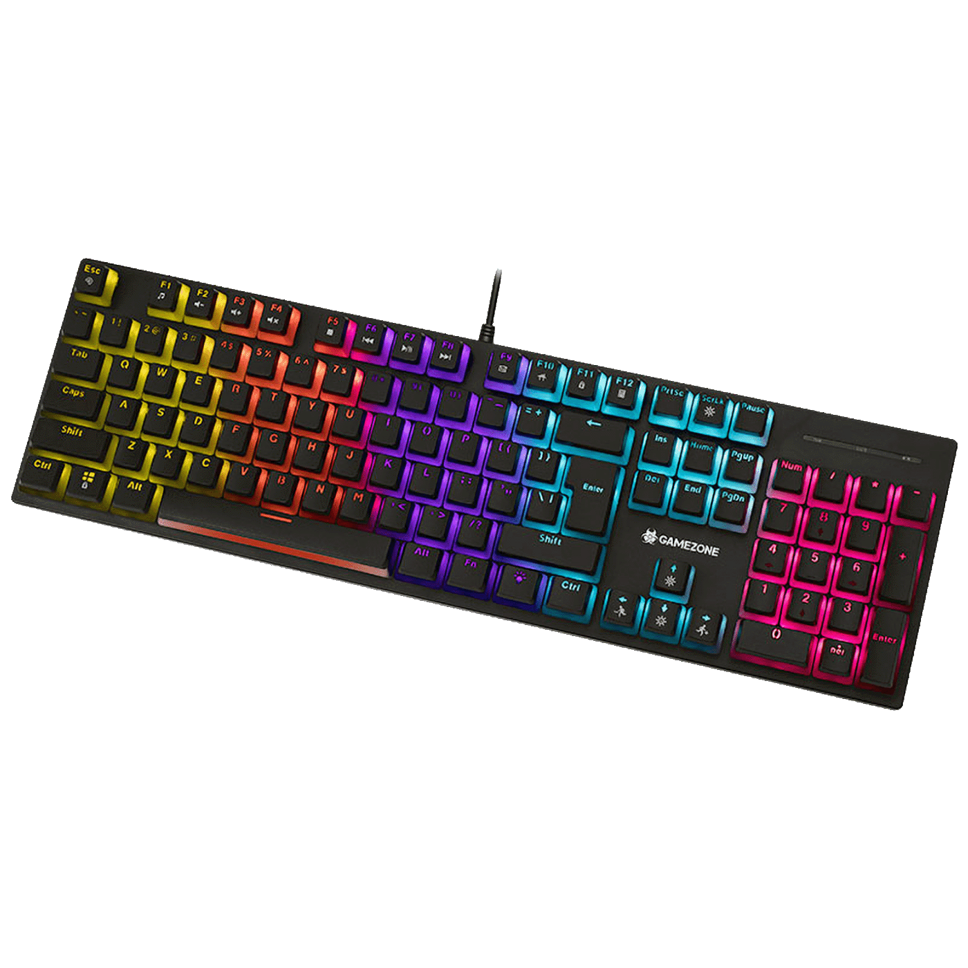 Tracer Tastatura sa osvjetljenjem, gaming, mehanička, USB - GAMEZONE UNIQUE (PUDDING) USB