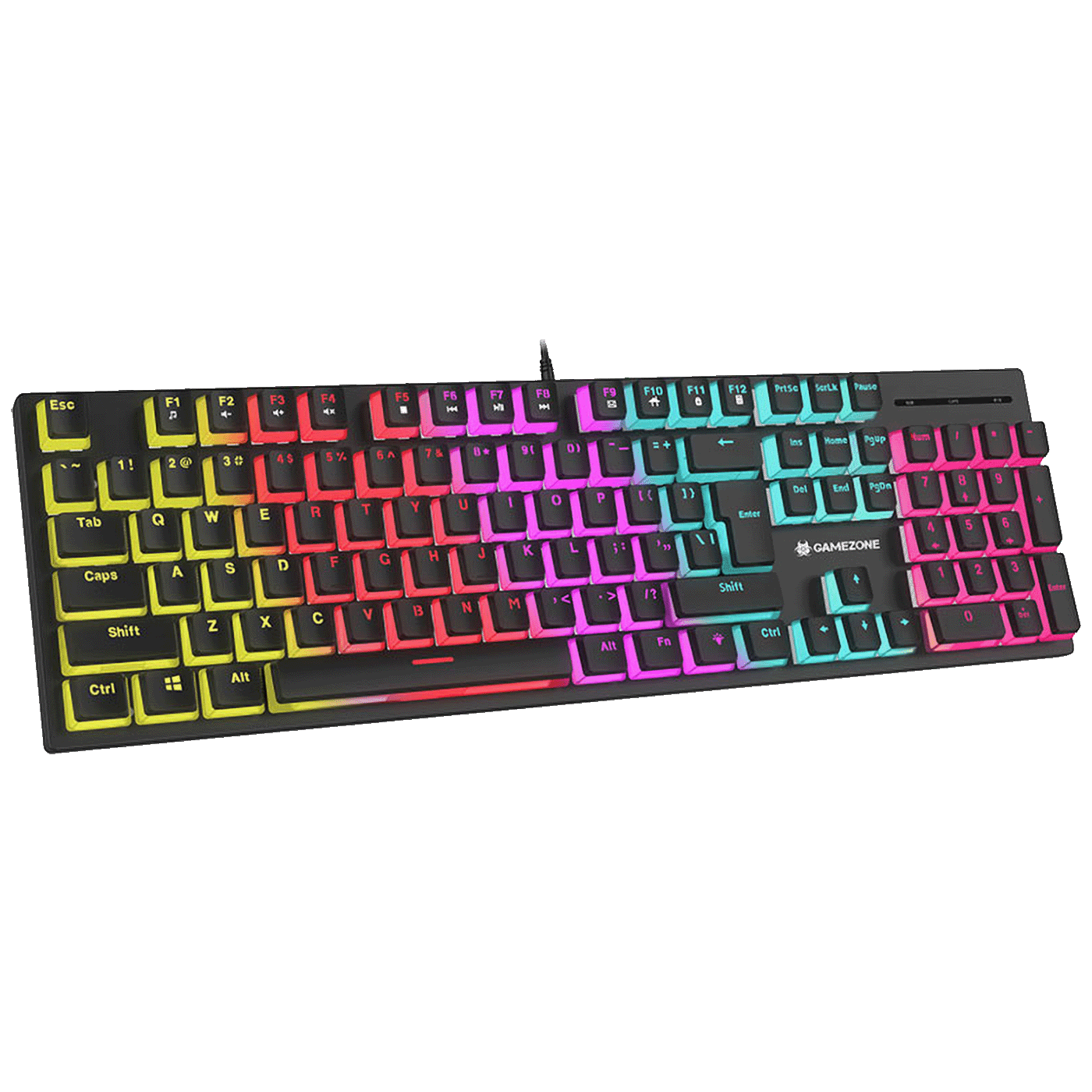 Tracer Tastatura sa osvjetljenjem, gaming, mehanička, USB - GAMEZONE UNIQUE (PUDDING) USB