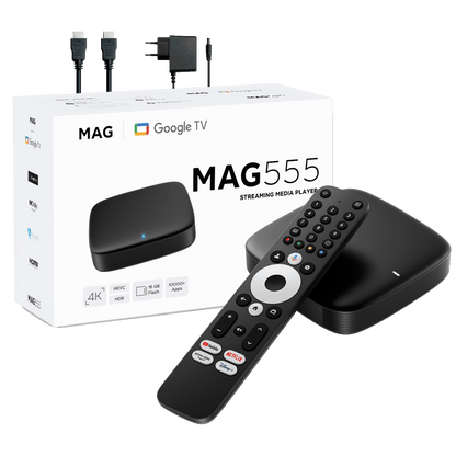 Mag Prijemnik IPTV za Stalker midlleware, 4K HDR, Google TV - MAG 555