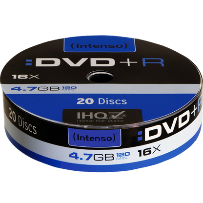 (Intenso) DVD+R 4,7GB pak. 20 komada Spindle - DVD+R SHRINK 4,7GB/20Spindle