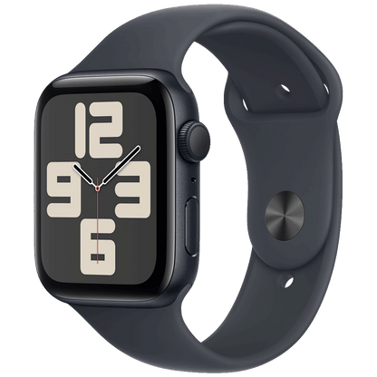Apple Pametni sat, 1.57" LTPO OLED zaslon, vodootporan, BT, WiFi - Watch SE 2024 GPS 40mm Midnight