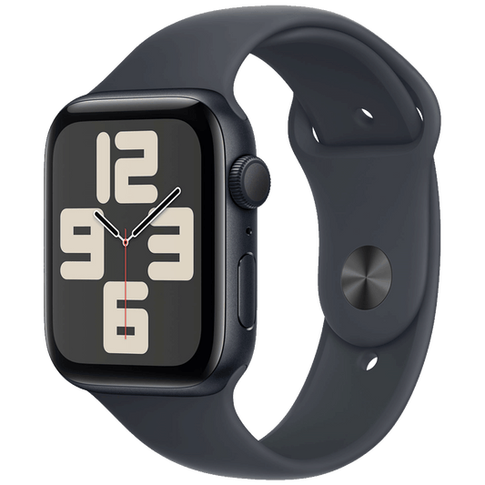 Apple Pametni sat, 1.57" LTPO OLED zaslon, vodootporan, BT, WiFi - Watch SE 2024 GPS 40mm Midnight
