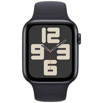Apple Pametni sat, 1.57" LTPO OLED zaslon, vodootporan, BT, WiFi - Watch SE 2024 GPS 40mm Midnight