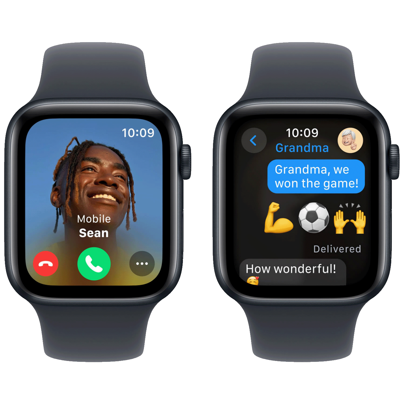 Apple Pametni sat, 1.57" LTPO OLED zaslon, vodootporan, BT, WiFi - Watch SE 2024 GPS 40mm Midnight