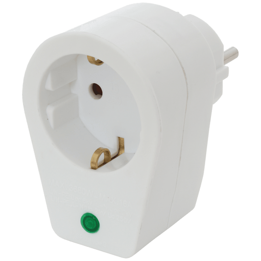 home Utičnica sa prenaponskom zaštitom - NVT 1/WH