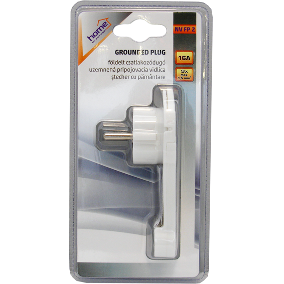 home Strujni utikač, 16A, slim - NV FP2