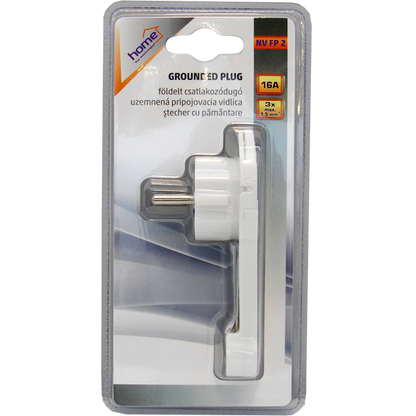 home Strujni utikač, 16A, slim - NV FP2