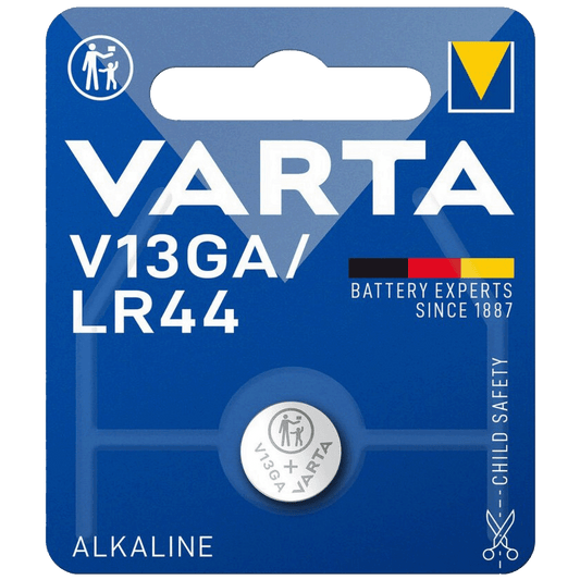 Varta Baterija alkalna LR44, 1,5 V dugmasta, blister 1 kom - LR44 V13GA AG13