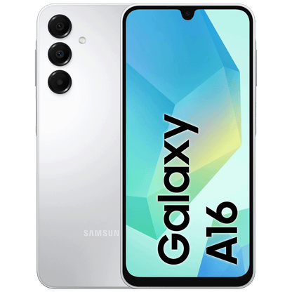 Samsung Smartphone 6.7", Octa Core 2.2GHz, RAM 4GB, 50Mpixel - Galaxy A16 4GB/128GB Silver