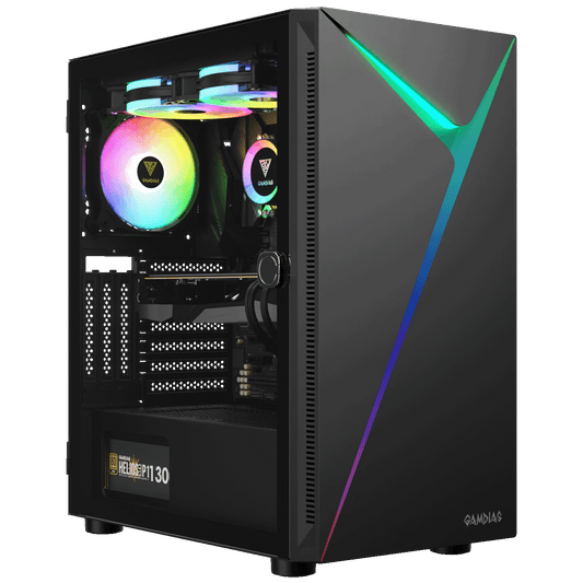 Zeus Desktop PC, Ryzen 5 7500F, 16GB DDR5, SSD 1TB, RX6650 - Ryzen 5 7500F/16GB/1TB/RX6650
