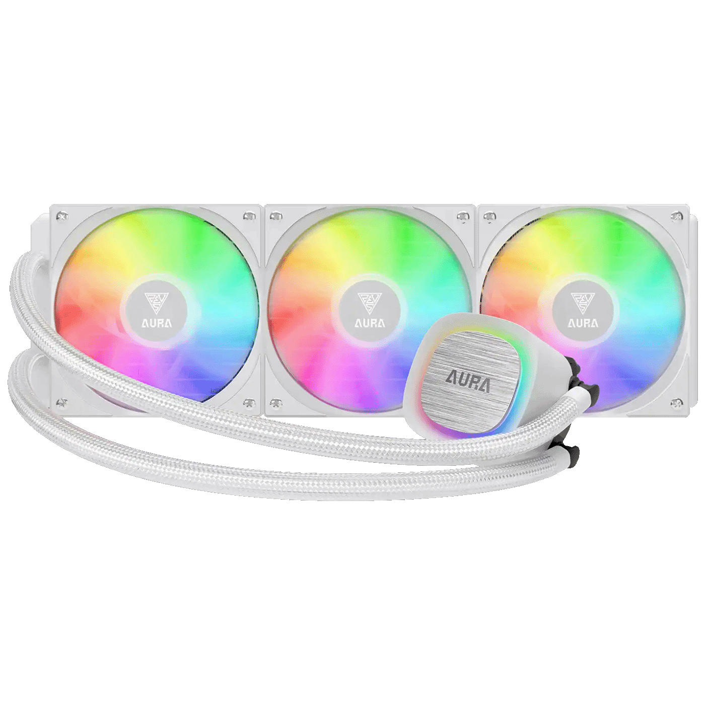Gamdias Vodeno hlađenje za CPU, RGB - Gamdias Aura GL360 WH V2