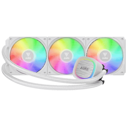 Gamdias Vodeno hlađenje za CPU, RGB - Gamdias Aura GL360 WH V2