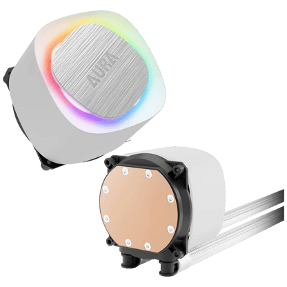 Gamdias Vodeno hlađenje za CPU, RGB - Gamdias Aura GL360 WH V2