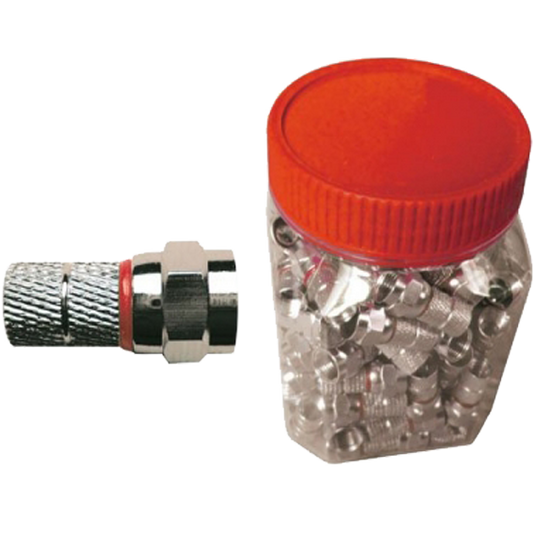 ZODIAC F-Konektor 5mm, za koaksijalni kabl 5mm, pak 100 kom - F 5MM C/ORING