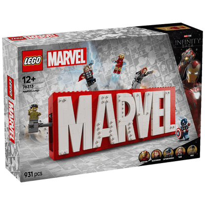 Lego Logotip MARVEL i figurice, LEGO Super Heroes Marvel