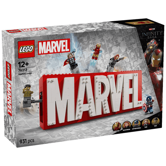 Lego Logotip MARVEL i figurice, LEGO Super Heroes Marvel