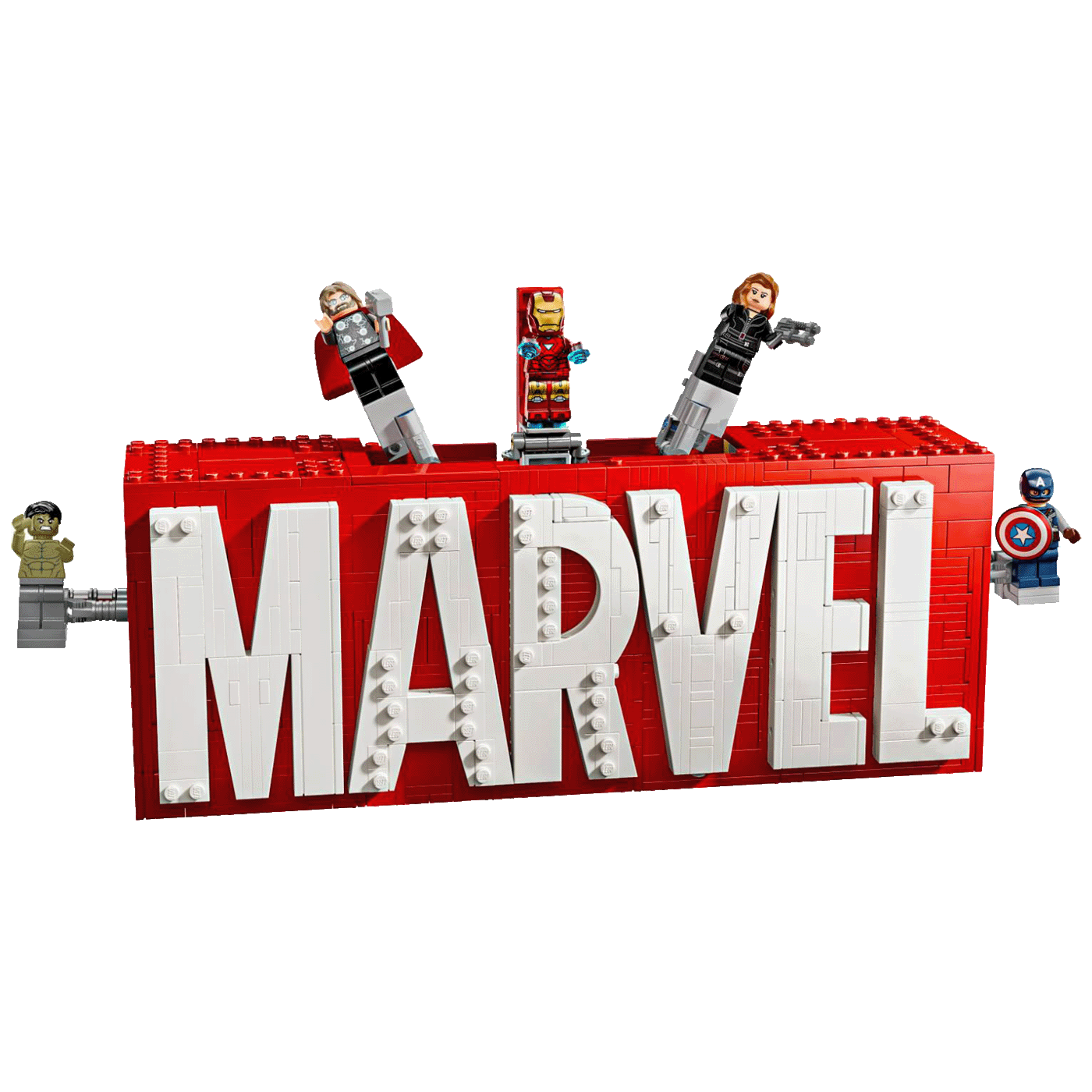 Lego Logotip MARVEL i figurice, LEGO Super Heroes Marvel