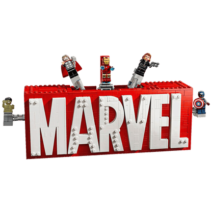 Lego Logotip MARVEL i figurice, LEGO Super Heroes Marvel