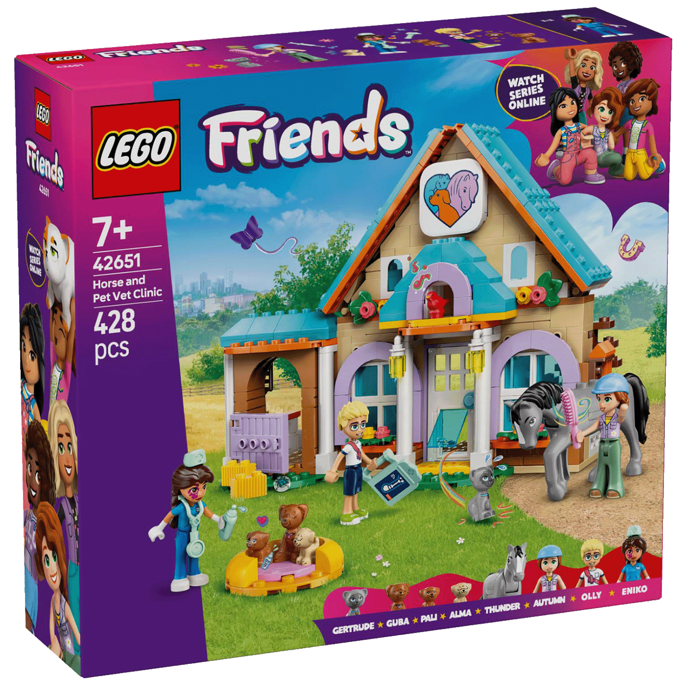 Lego Veterinarska klinika za konje i ljubimce, LEGO Friends