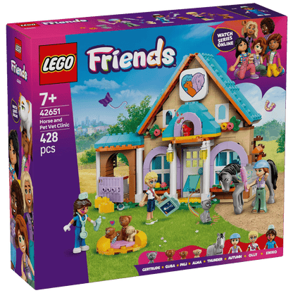 Lego Veterinarska klinika za konje i ljubimce, LEGO Friends