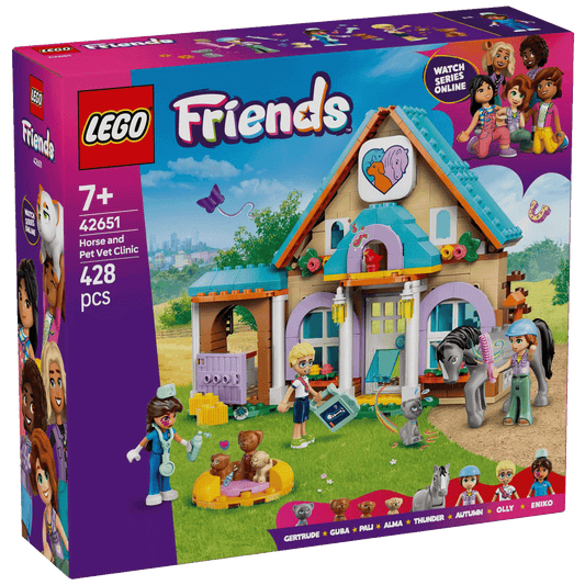 Lego Veterinarska klinika za konje i ljubimce, LEGO Friends