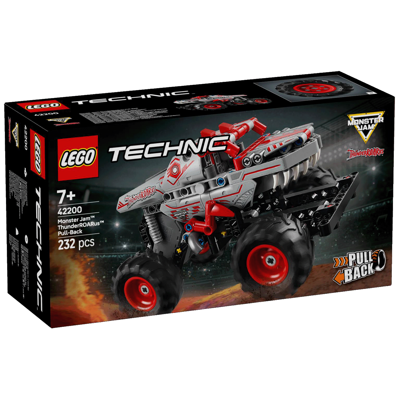 Lego Monster Jam ThunderROARus na povlačenje, LEGO Technic