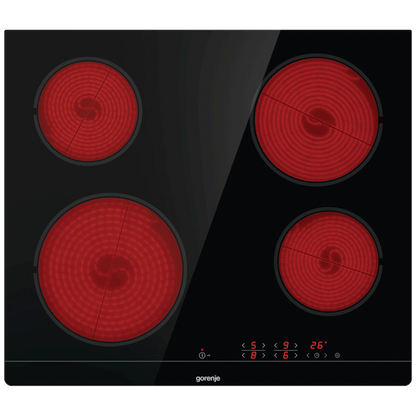 Gorenje Ugradbena staklokeramička ploča za kuhanje, 6500W - ECT601FM