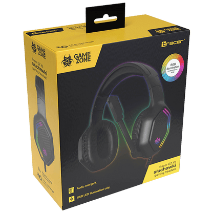 Tracer Slušalice sa mikrofonom, gaming, RGB, 3.5 mm - GAMEZONE GZ X3