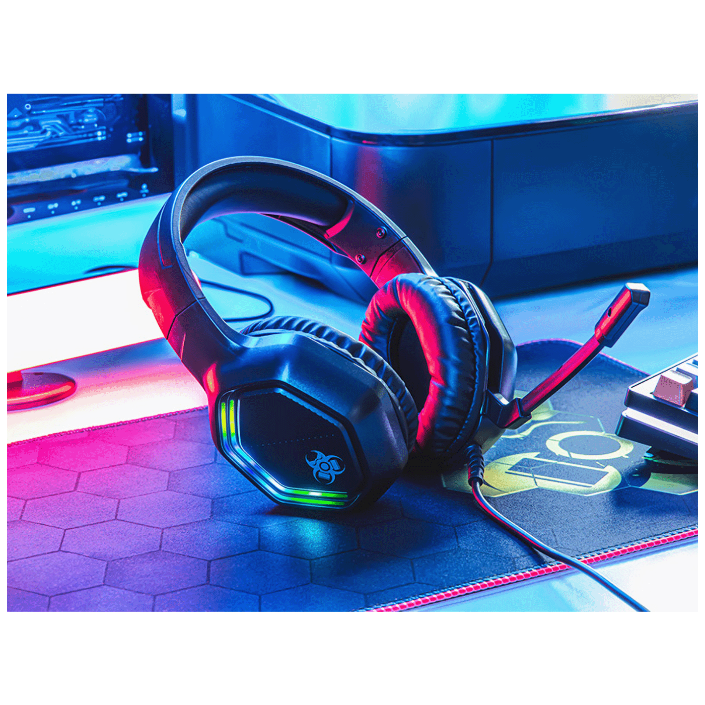 Tracer Slušalice sa mikrofonom, gaming, RGB, 3.5 mm - GAMEZONE GZ X3