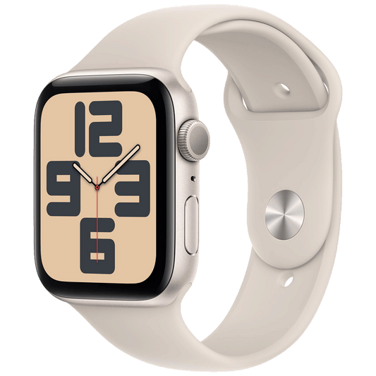 Apple Pametni sat, 1.57" LTPO OLED zaslon, vodootporan, BT, WiFi - Watch SE 2024 GPS 40mm Starlight SB