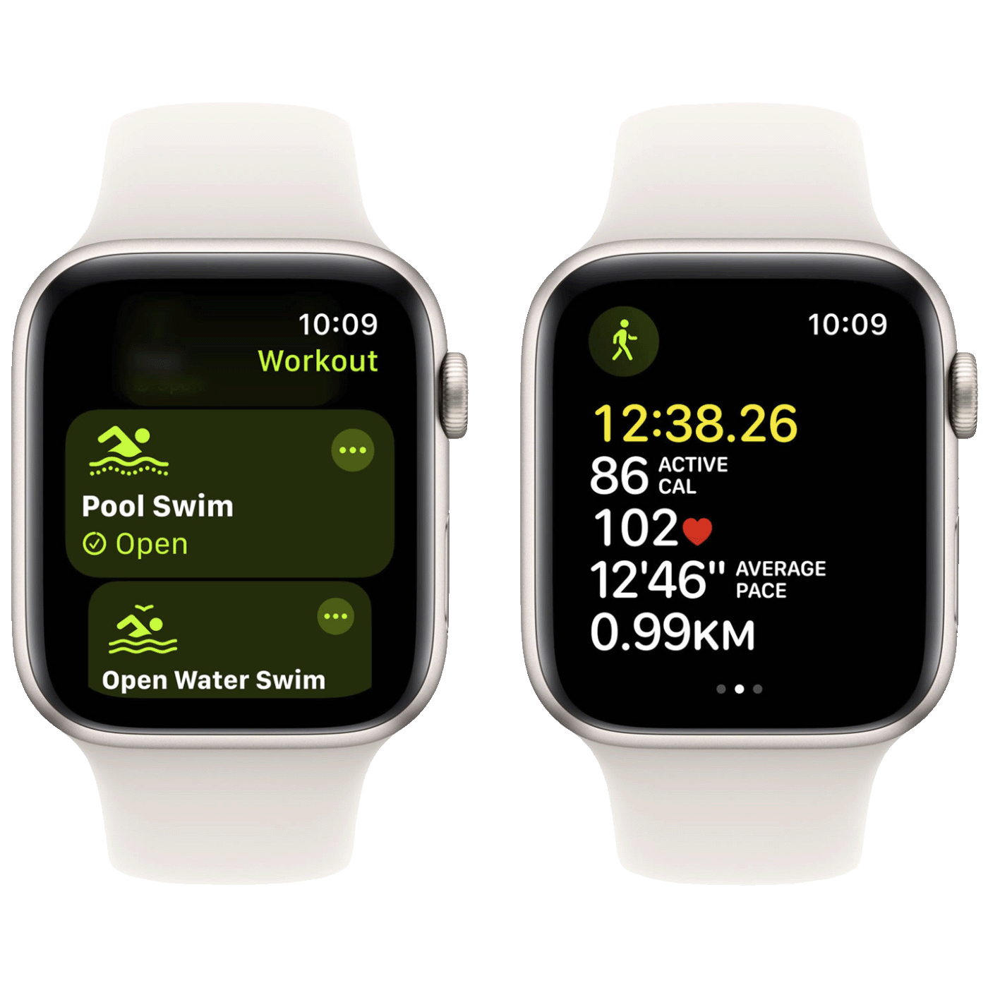 Apple Pametni sat, 1.57" LTPO OLED zaslon, vodootporan, BT, WiFi - Watch SE 2024 GPS 40mm Starlight SB