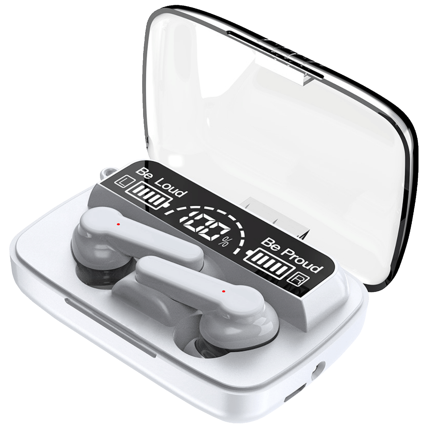 MeanIT Slušalica bežična sa mikrofonom, Bluetooth - TWS B400 White