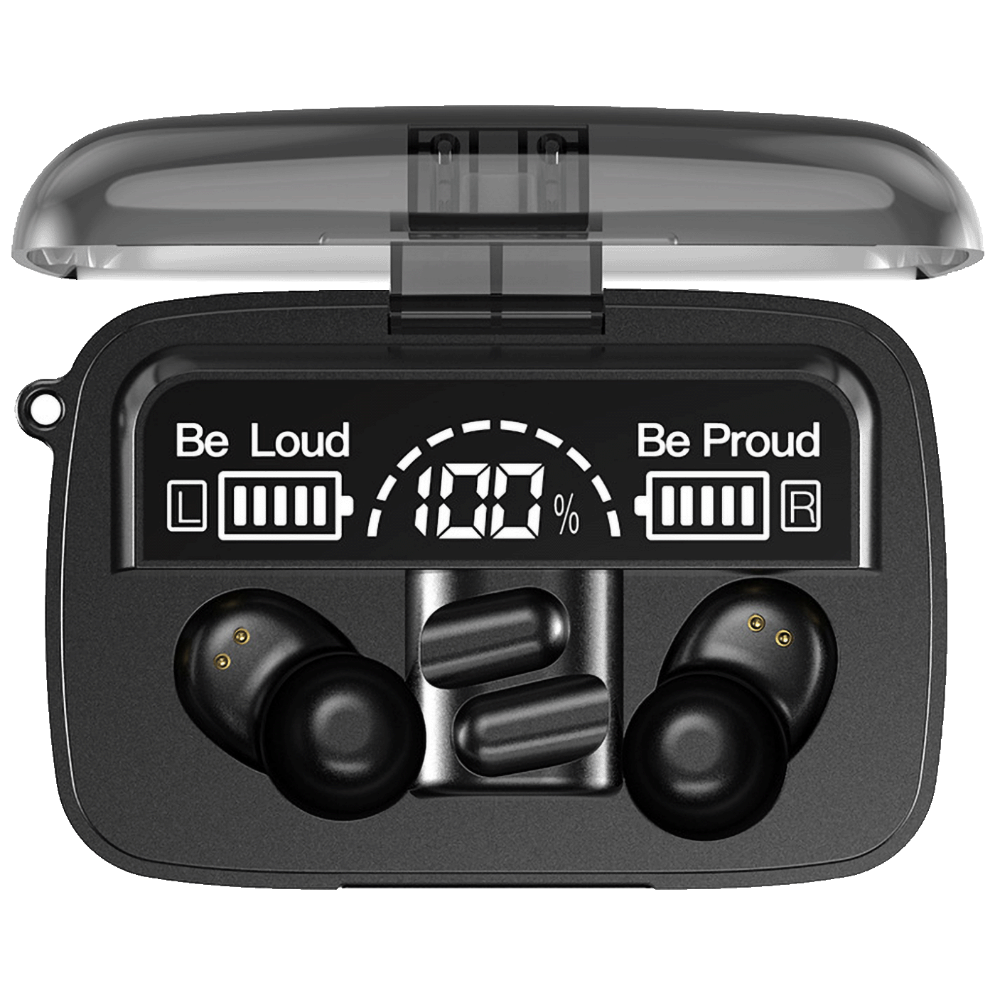 MeanIT Slušalica bežična sa mikrofonom, Bluetooth - TWS B400 Black