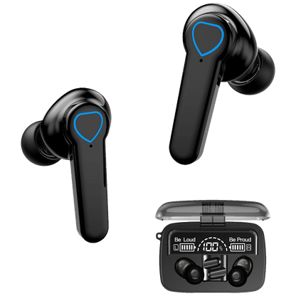 MeanIT Slušalica bežična sa mikrofonom, Bluetooth - TWS B400 Black