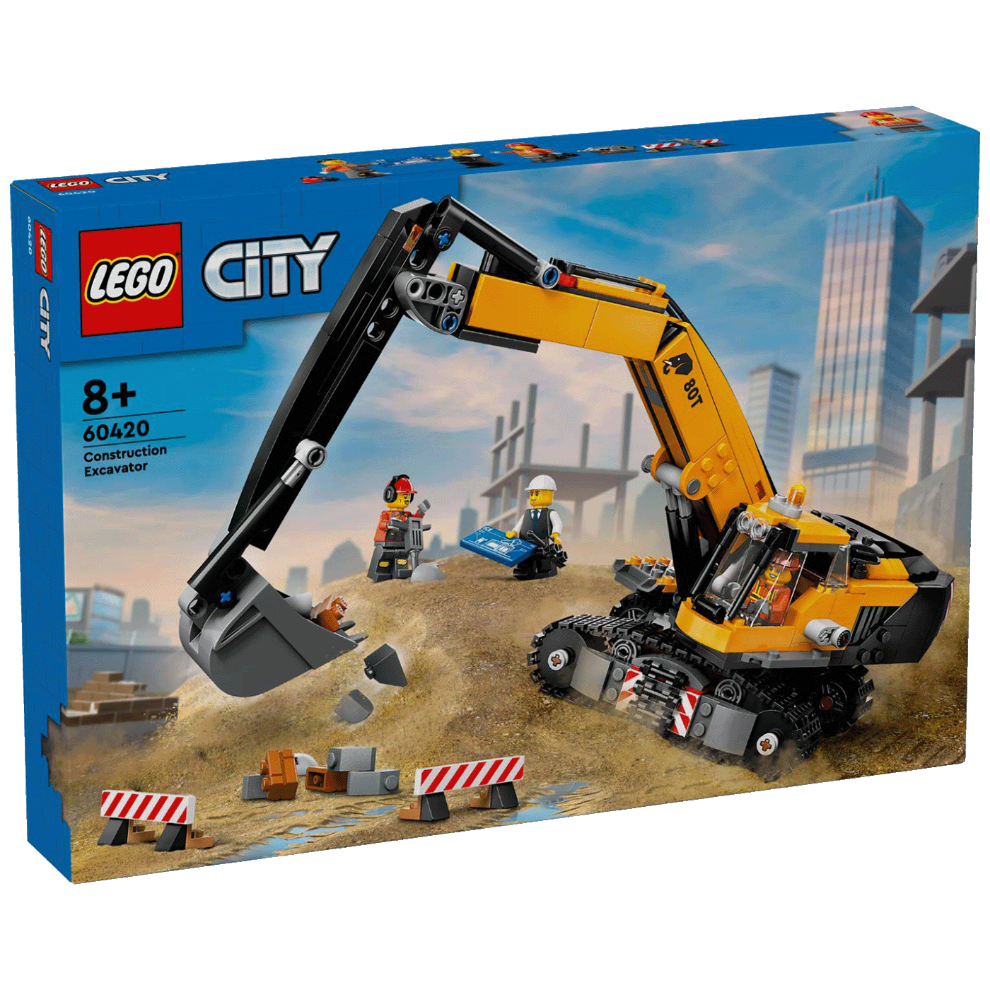Lego Žuti građevinski bager, LEGO City