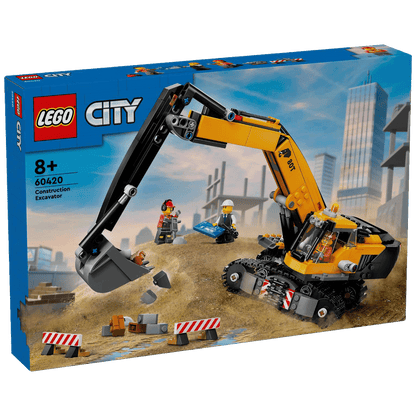 Lego Žuti građevinski bager, LEGO City