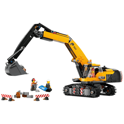Lego Žuti građevinski bager, LEGO City