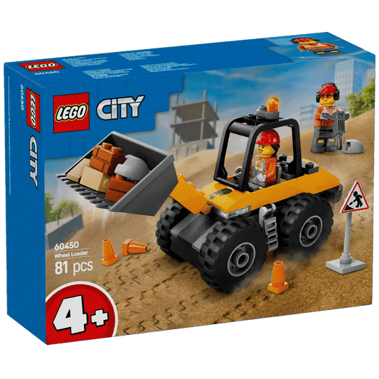 Lego Žuti građevinski utovarivač s kotačima, LEGO City