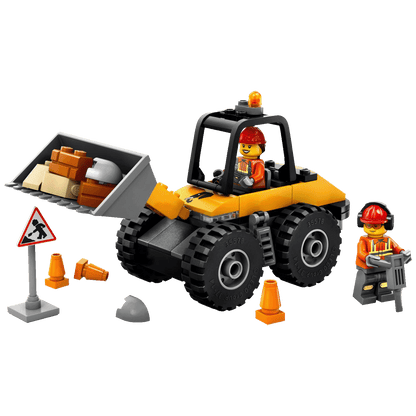 Lego Žuti građevinski utovarivač s kotačima, LEGO City