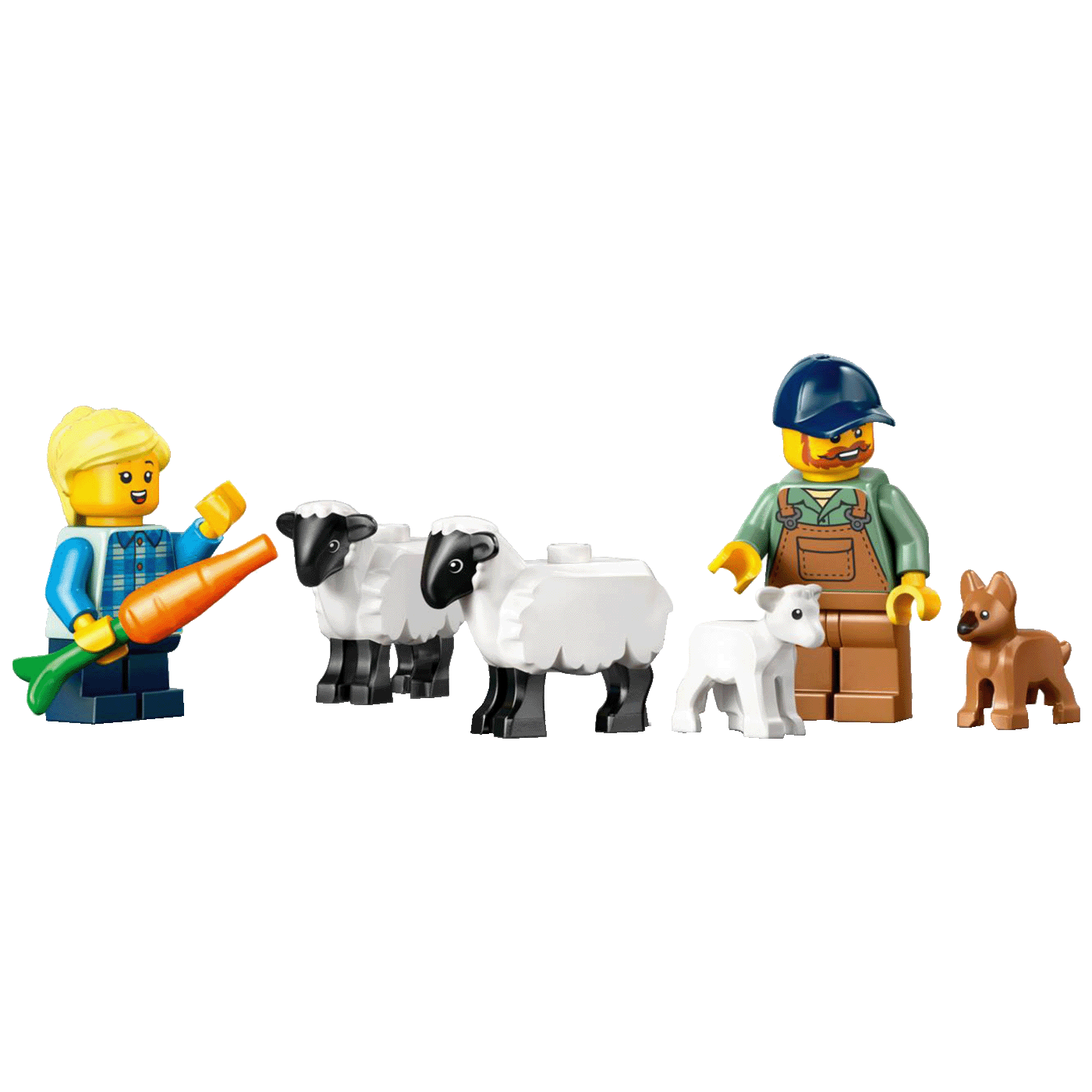 Lego Crveni traktor s prikolicom i ovce, LEGO City