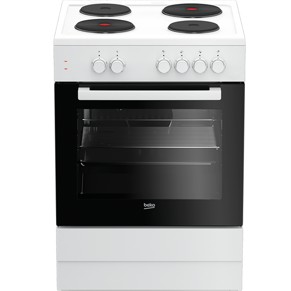 Beko Štednjak, 4 električne ringle, pećnica 67l, A - FSE 66000 GW