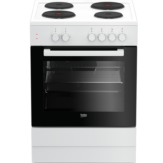 Beko Štednjak, 4 električne ringle, pećnica 67l, A - FSE 66000 GW