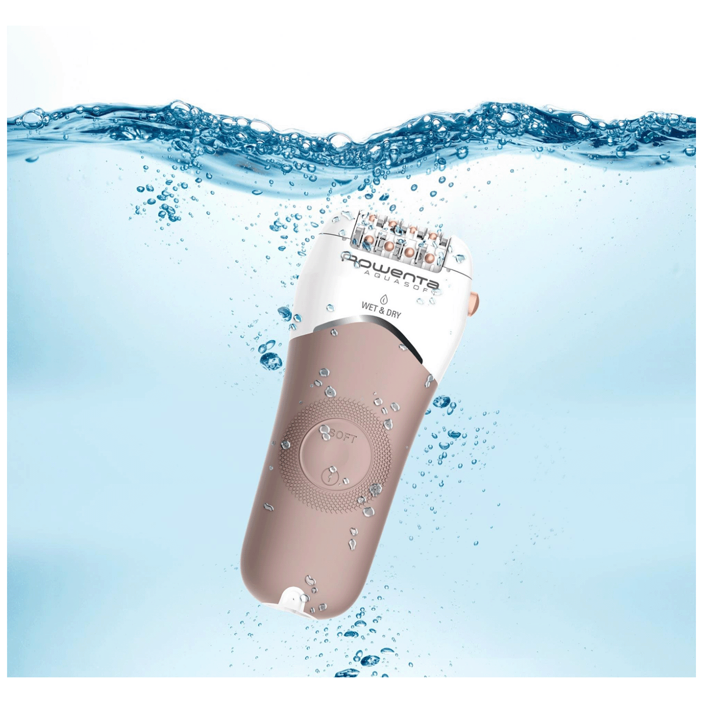 Rowenta Epilator, 3u1, Wet & Dry Aquasoft - EP4930F0