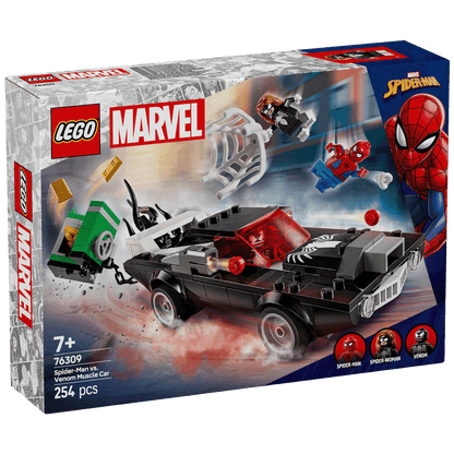 Lego Spider-Man protiv Venoma u sportskom autu, LEGO Marvel